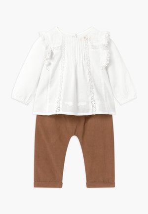 SET - Broek - white/beige