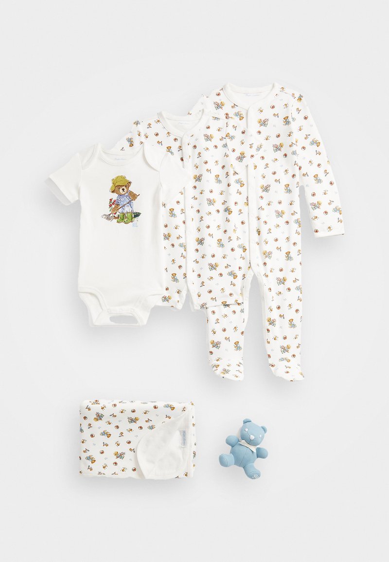 Polo Ralph Lauren BEAR GIFT BOX SET 5 PACK Strampler multicoloured