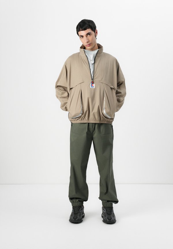 HALF ZIP UNISEX - Summer jacket - beige taupe2