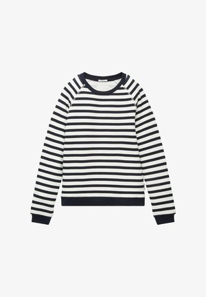 GESTREIFTES - Sweatshirt - simple navy white stripe
