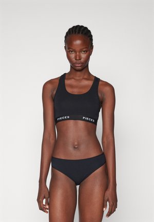 Vero Moda VMANNA BRIEF 3 PACK - Briefs - black
