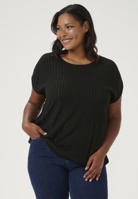 Kaffe Curve LIO STANLEY - Bluza - black deep