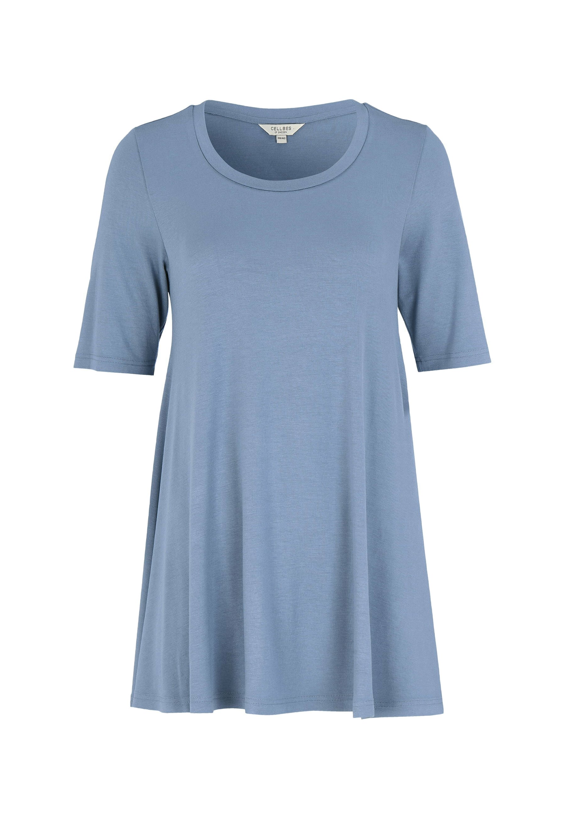 Cellbes of Sweden Basic T-shirt - dusty blue/blue - Zalando