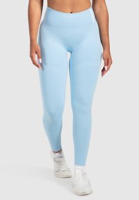 Smilodox - SONNIA SCRUCHED V-SHAPE - Leggings - hellblau Thumbnail Image 1