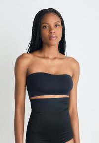 Lindex SEAMLESS BANDEAU - Toppe - black