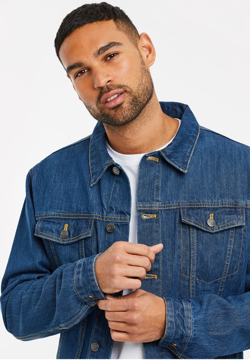 Herren Leichte Jacken | Threadbare THBLECKENBY Jeansjacke mid wash/blau - AG72624 Herren Leichte Jacken | Threadbare THBLECKENBY Jeansjacke mid wash/blau - AG72624