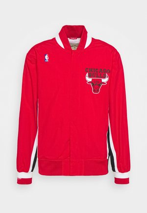 Mitchell & Ness, NBA CHICAGO BULLS AUTHENTIC WARM UP JACKET - Equipación de clubes - red