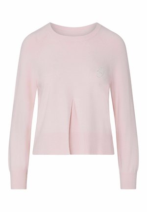 LIU JO, LIU JO SWEATER WITH SIDE SLIT - Pullover - light pink