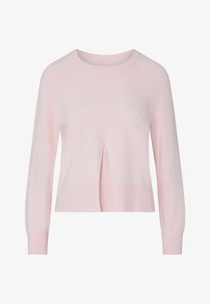 LIU JO, LIU JO SWEATER WITH SIDE SLIT - Pullover - light pink