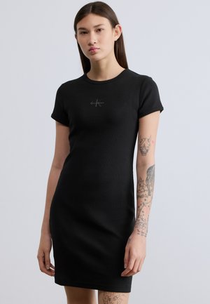 MONOLOGO BABY MINI DRESS - Tubino - black