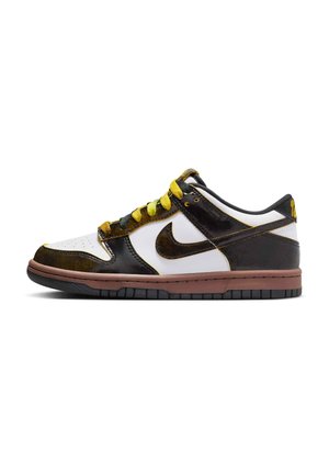 Matalavartiset tennarit - white black fauna brown bright citron