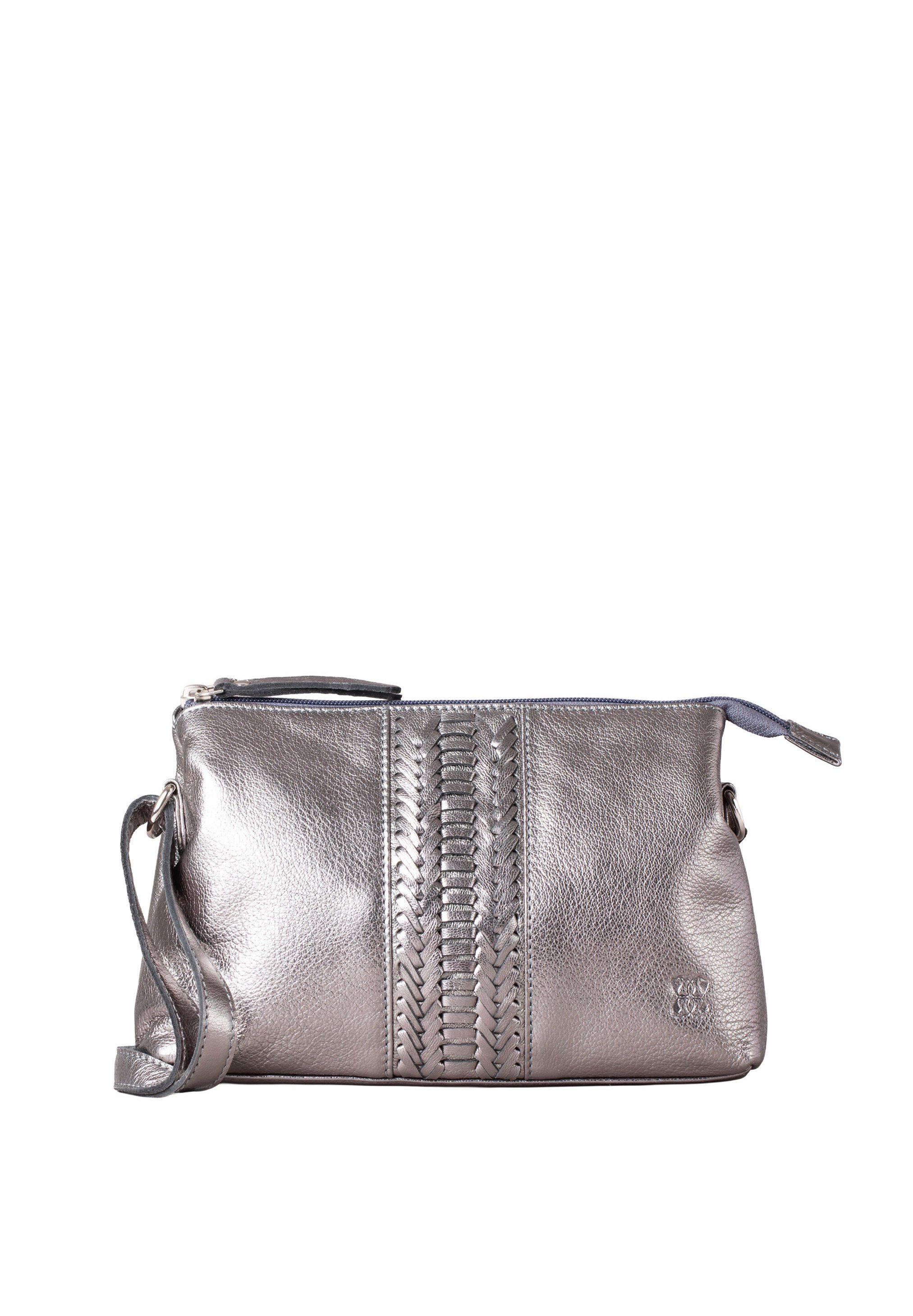 Lakeland Leather EDEN - Cross body bag - pewter/metallic grey
