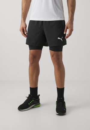 Puma TEAMGOAL SHORT - kurze Sporthose - black/white