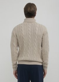 Calliope DOLCEVITA TRECCE  - Strickpullover - beige