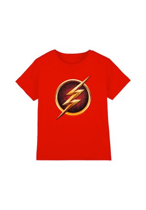 Warner Brothers, THE FLASH CHEST LOGO UNISEX - Print T-shirt - red