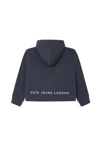 Pepe Jeans Športna jopa s kapuco na zadrgo - dulwich blue