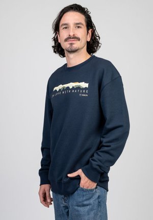 TREESWEATER MOUNTAIN PANORAMA - Sweatshirt - dark navy