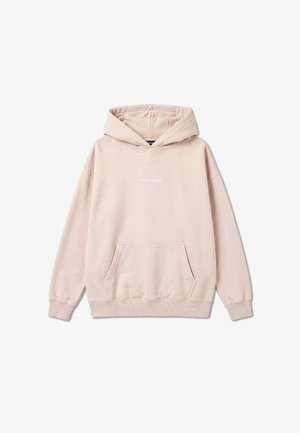 Pegador, CLARITA LOGO OVERSIZED HOODIE - Hoodie - washed dusty rose white