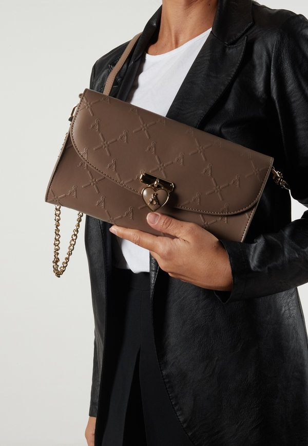 TYRA - Clutch - taupe