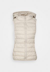ONLNEWTAHOE HOOD WAISTCOAT - Chaleco - pumice stone