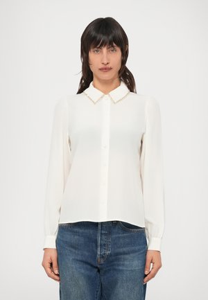 THE BEADED STAPLE - Chemisier - cream