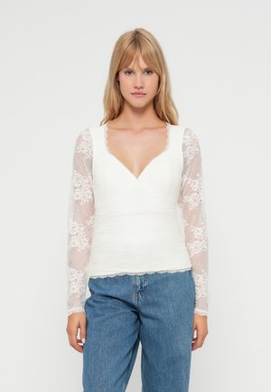 ZOE - T-shirt à manches longues - off-white