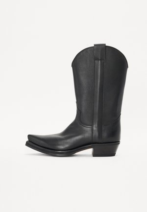 Won Hundred BOGOTA CLEAN UNISEX - Μπότες cowboy/Biker - black