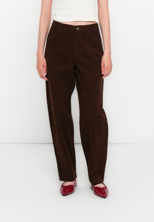 ONLMOLLIE PANT - Bukser - brown stone