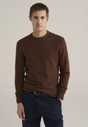 WE Fashion Jumper - brown