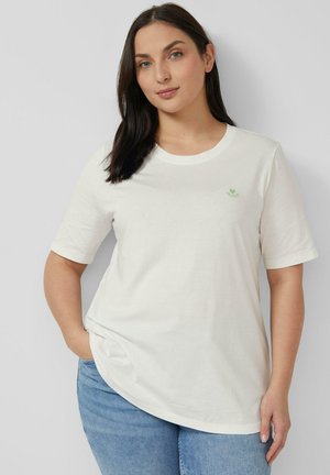 T-shirt print - creme