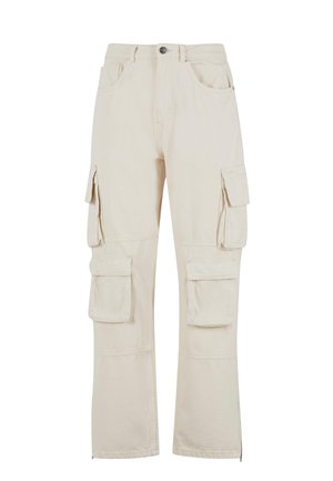 NEO ANKLE ZIP PANTS - Arbeidsjeans - beige