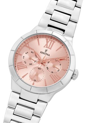 Watch - pink/silberfarben
