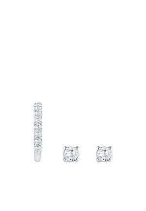 SET - Ohrringe - silver-coloured