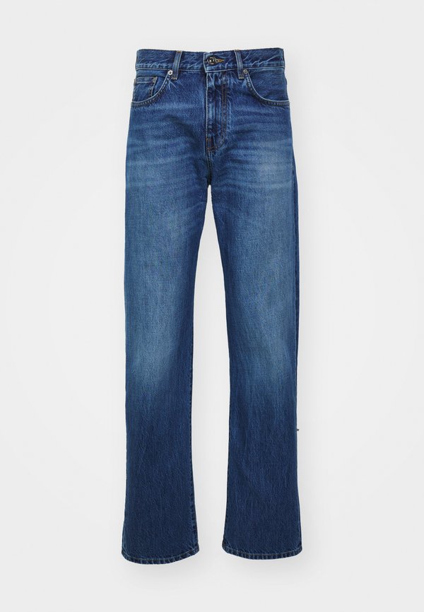 PANT EMBOSSED EMBROIDERY - Straight leg jeans2