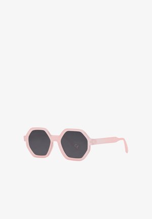 Maxte, THE PRISM ROSE HEXAGONAL PINK SUNGLASSES - Lunettes de soleil - pink