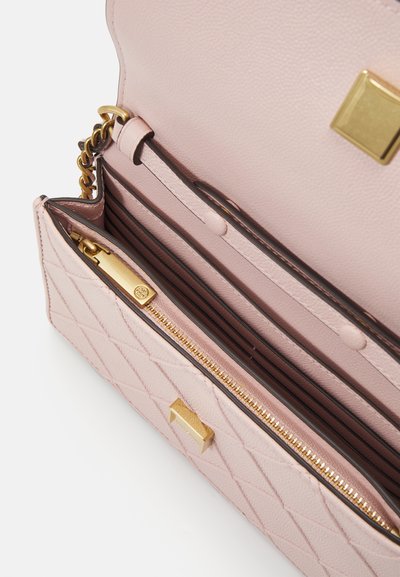 Tory Burch FLEMING SOFT GRAINED CHAIN - Pochette - blush