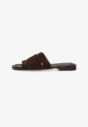 VENEZIA, SLIPPERS - Slip-on sandaler - dark brown
