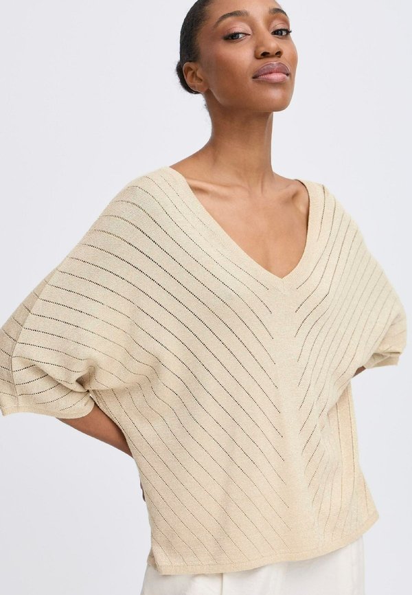 BYMOBBE - Jumper - frosted almond3