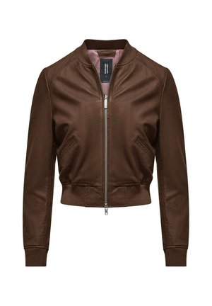 Bomboogie IN PELLE VESS - Giubbotto Bomber - bark brown