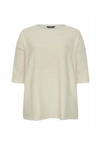 SOFT TOUCH BUTTON - Longsleeve - cream
