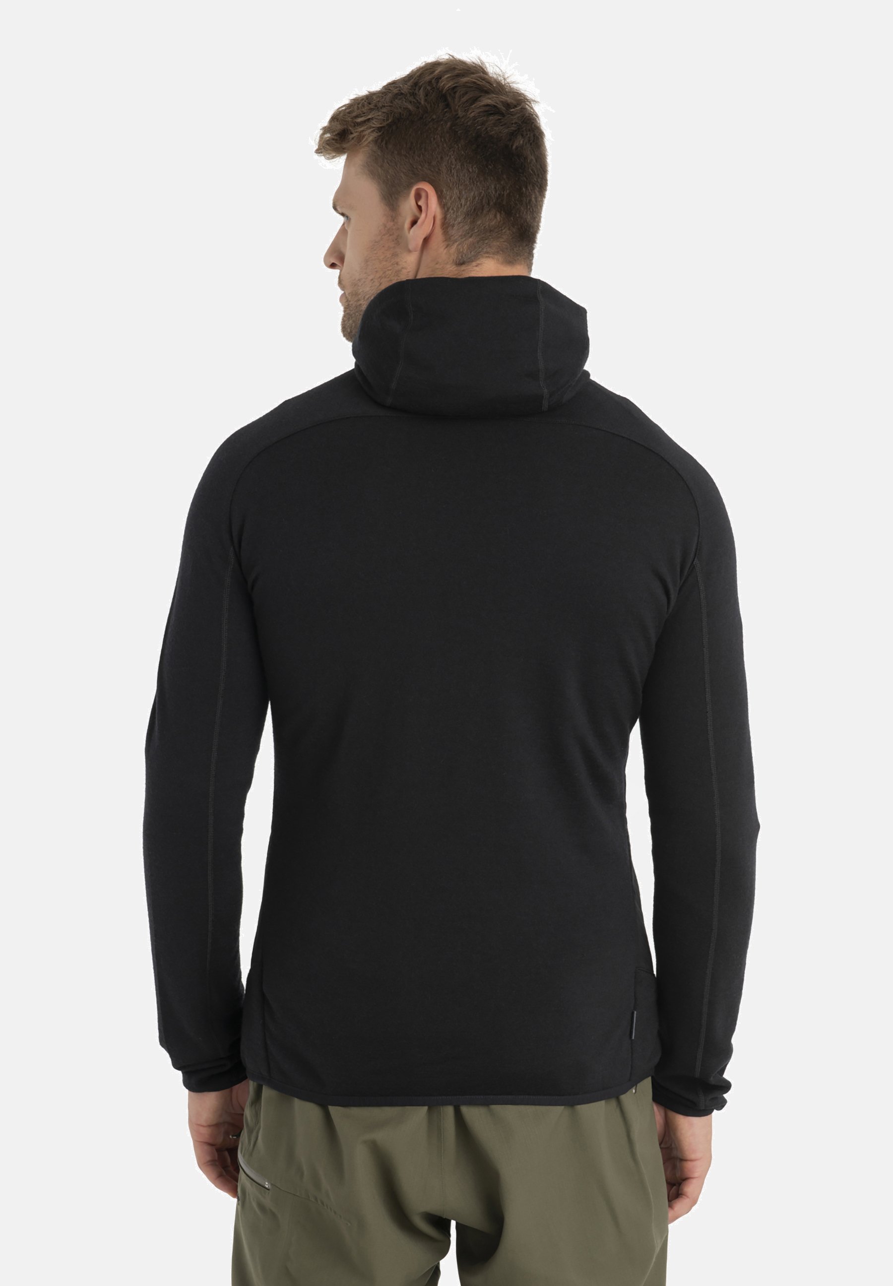 icebreaker ZIP ジャケット icebreaker MERINO QUANTUM HYBRID ZIP HOODIE - Sweatjacke