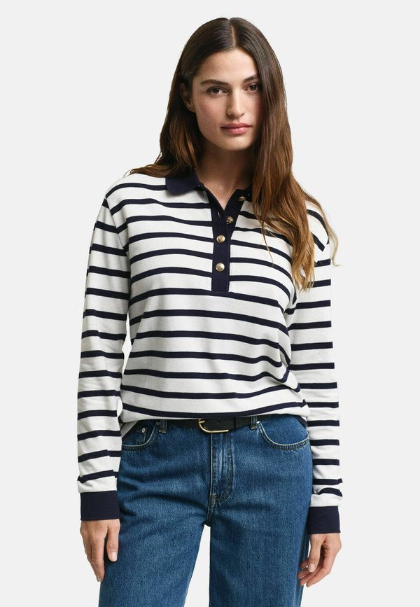 BRETON STRIPE - Long sleeved top - cream