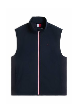 Tommy Hilfiger, TOMMY HILFIGER GLOBAL STRIPE LIGHTWEIGHT PADDED GILET - Weste - navy blue