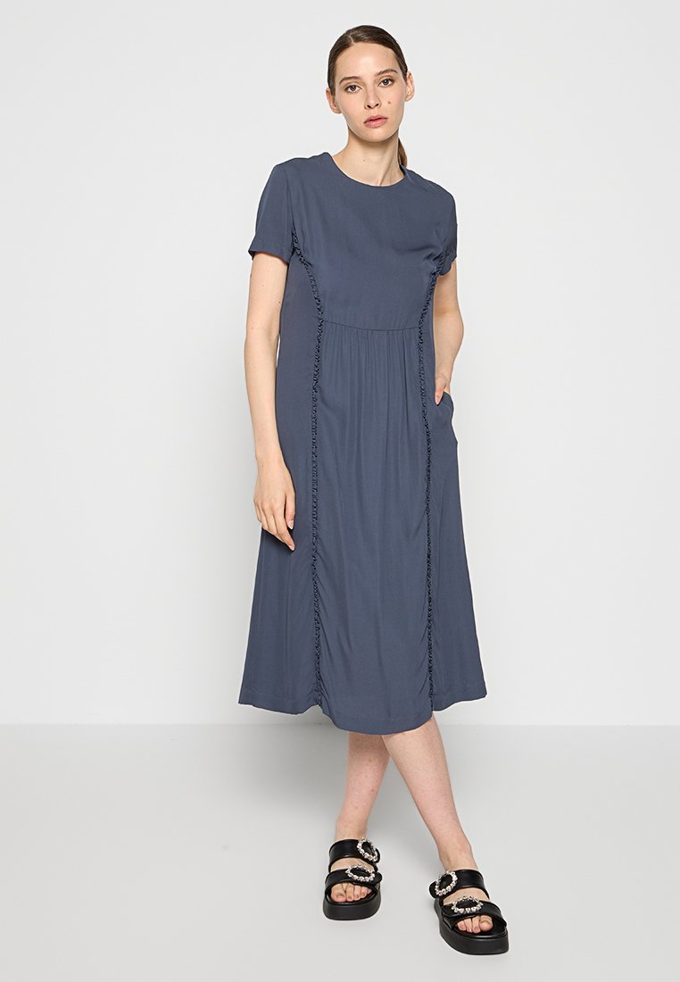 ASPESI Jurk grijs ASPESI Jurk grijs