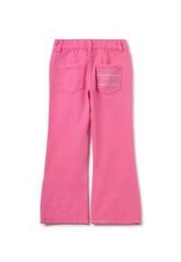 OVS DRILL WITH WAVY HEM - Pantalon classique - raspberry