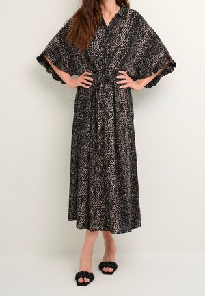 Košilové šaty - black