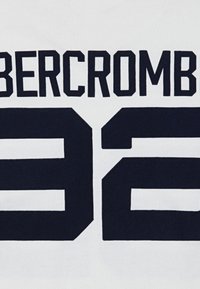 Abercrombie & Fitch FOOTBALL HANGDOWN TEE - Hosszú ujjú felső - jet stream