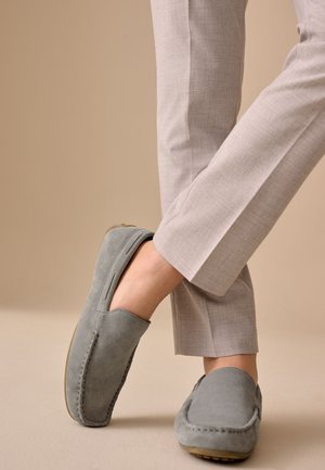Next, Mocassini - grey suede