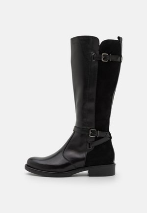 Pier One LEATHER - Bottes - black