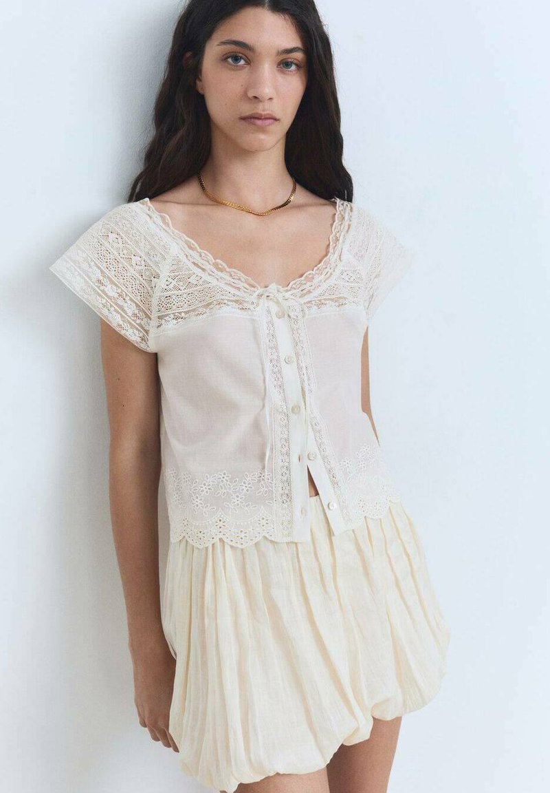 Mango - PRETTY - Blouse - off white, Vergroten